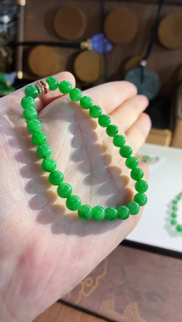 未镶嵌手链翡翠手链