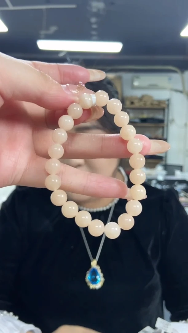 【闪购商品】和田玉手串未镶嵌多样性发其一颜色微差