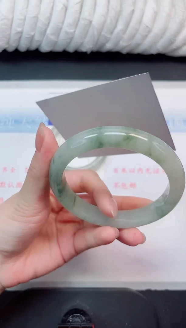 【闪购商品】石英质玉手镯合金345-61.8