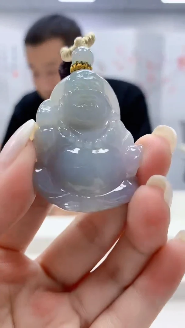 定制翡翠未镶嵌4898ms-毛货105佛