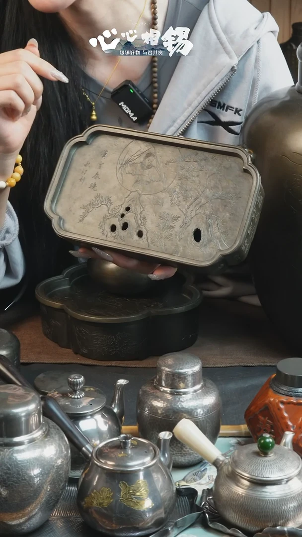 瓷片心心相锡/心心相锡