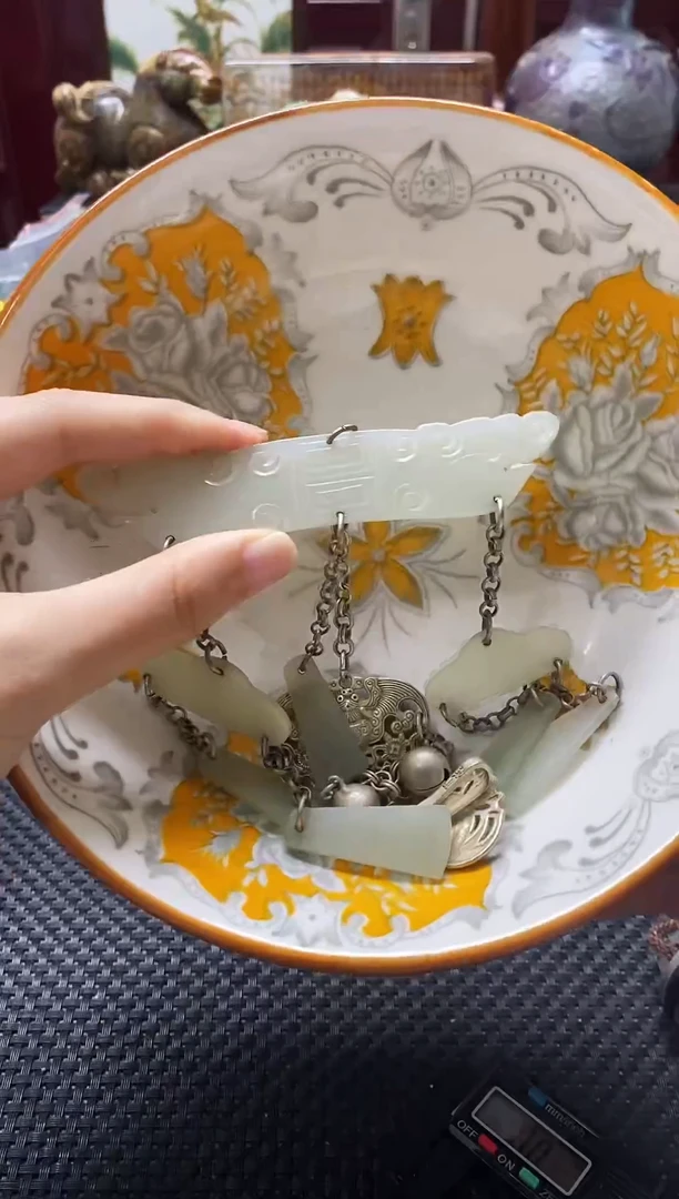 瓷片瓷片 瓷器 摆件 1个