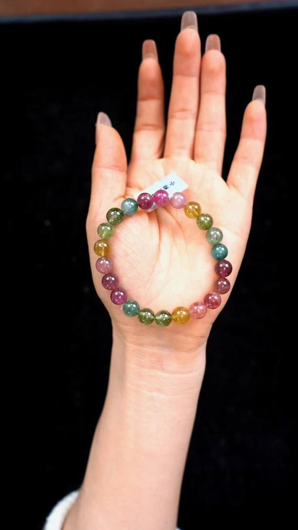 【闪购商品】碧玺手链未镶嵌g357 碧玺手链8mm+