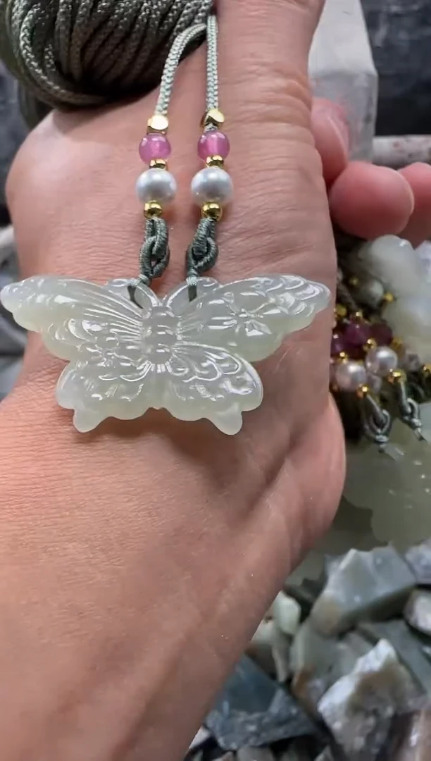 和田玉未镶嵌颈饰吊坠多样性拍一发一件