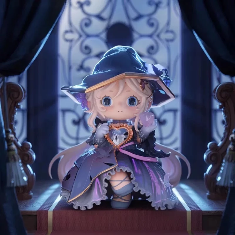 【拆盒】黑玩合集-解救荞小姐系列潮玩手办盲盒