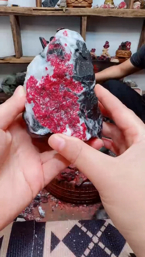 天然辰砂朱砂原矿石32