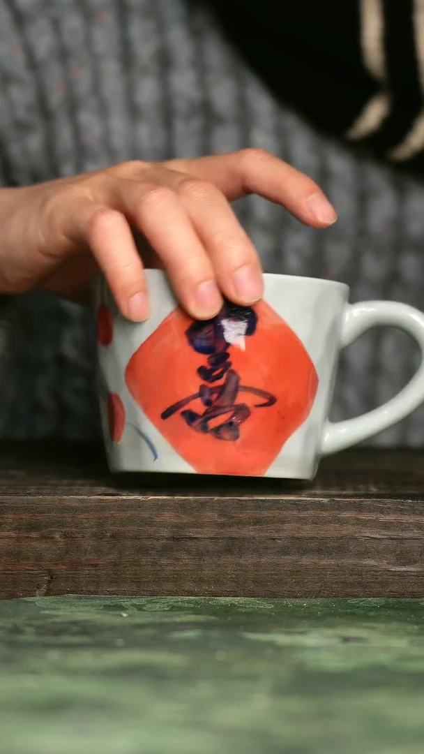 【闪购商品】青诗集手工手绘瓷器