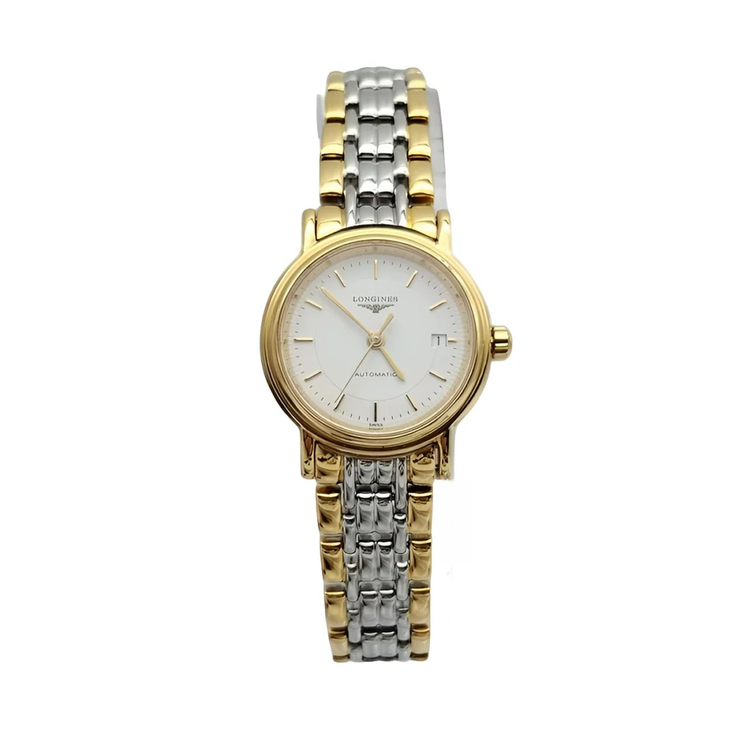 95新 Longines/浪琴 浪琴全自动机械白盘女表/表径25.3