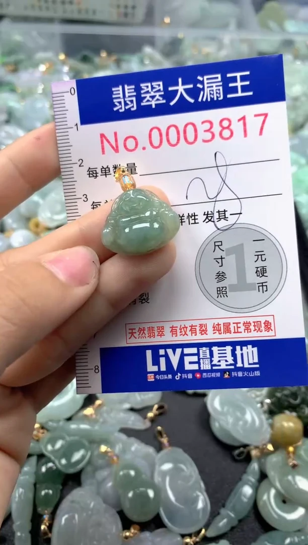 颈饰未镶嵌翡翠3817