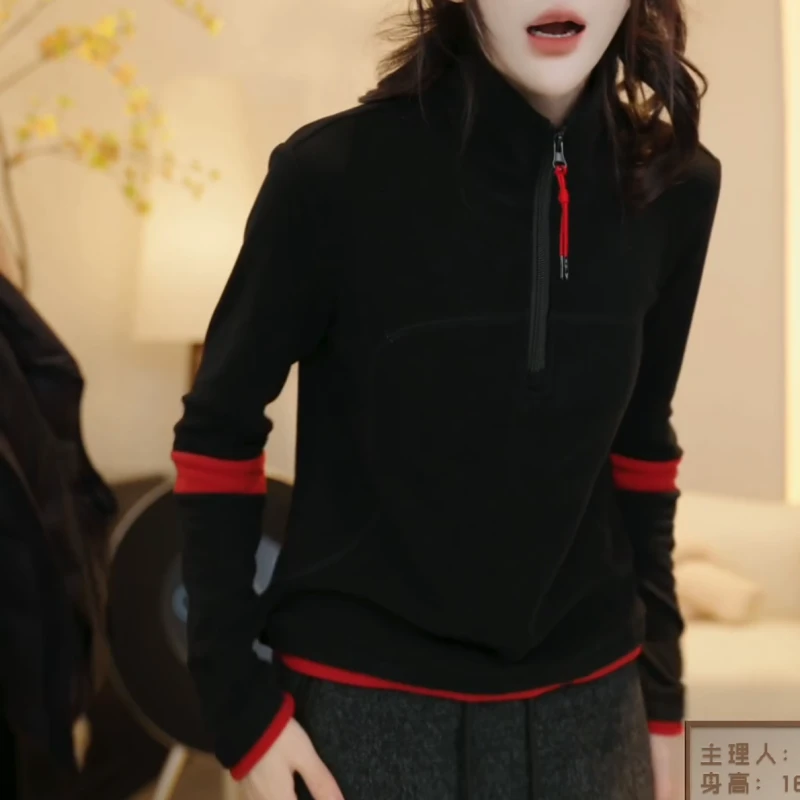 2025年秋冬高级感显瘦减龄气质时尚百搭T恤打底衫上衣LK2508260