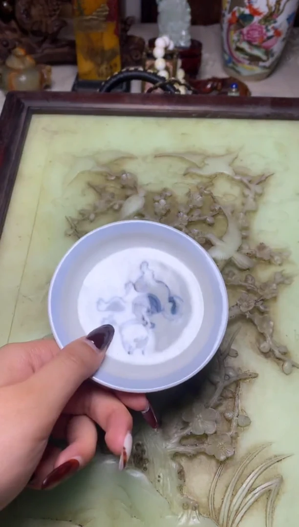 紫砂盖碗瓷器默认微瑕瓷器