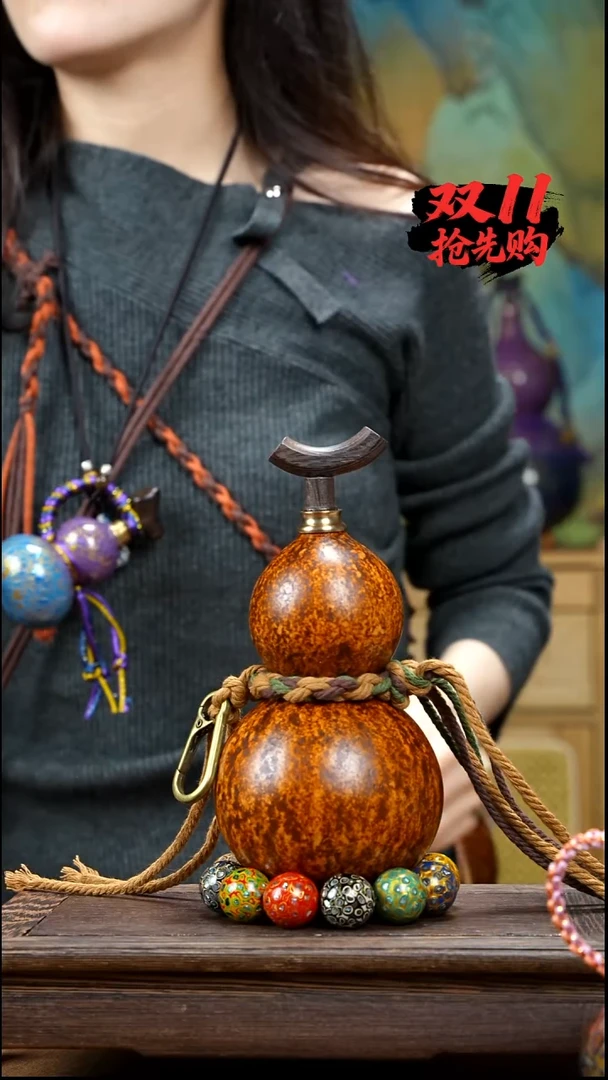 XW006大漆酒葫芦不包手串（现货现发）