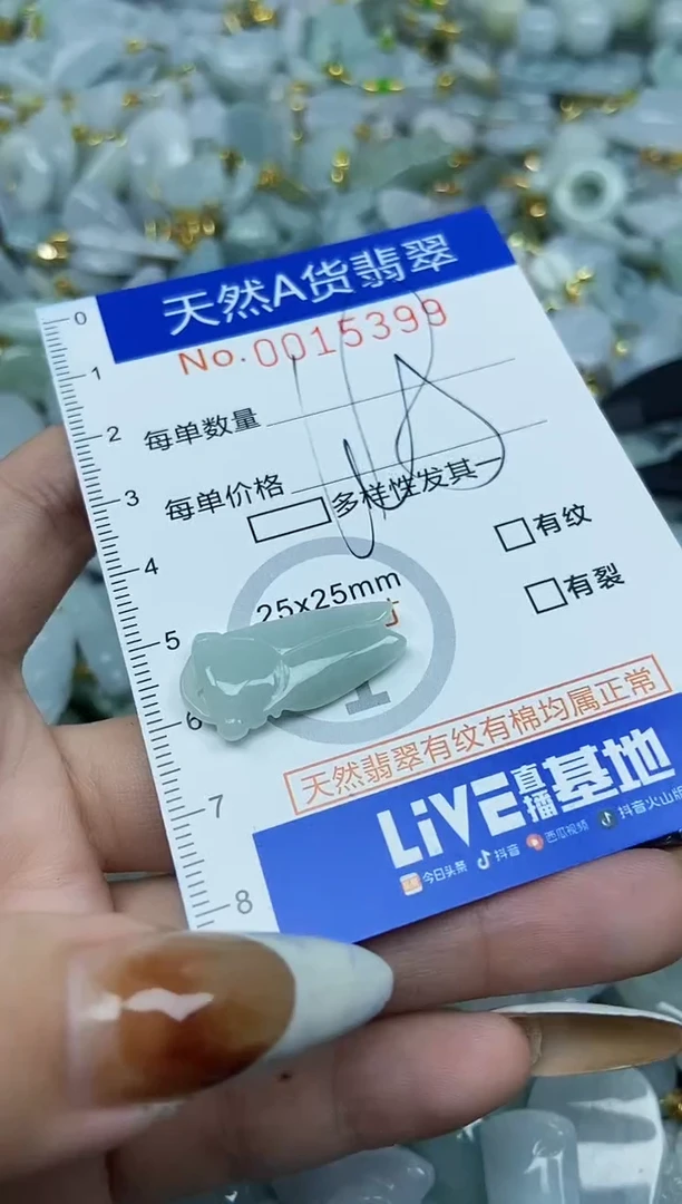 【闪购商品】翡翠颈饰未镶嵌天然A货翡翠