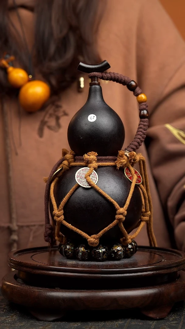 67号大漆酒葫芦（500-600ml）一物一拍 拍拍退退限购拉黑