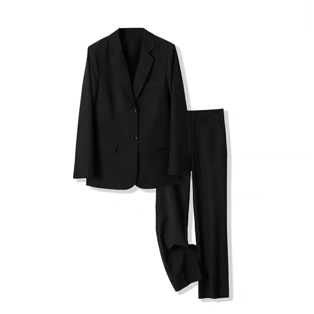 春秋新款时尚气质西装裤子两件套4298  4300