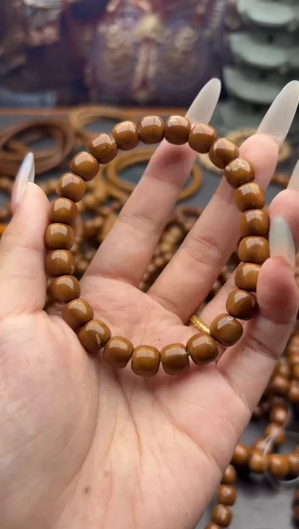 紫金鼠手串31号实心老邢