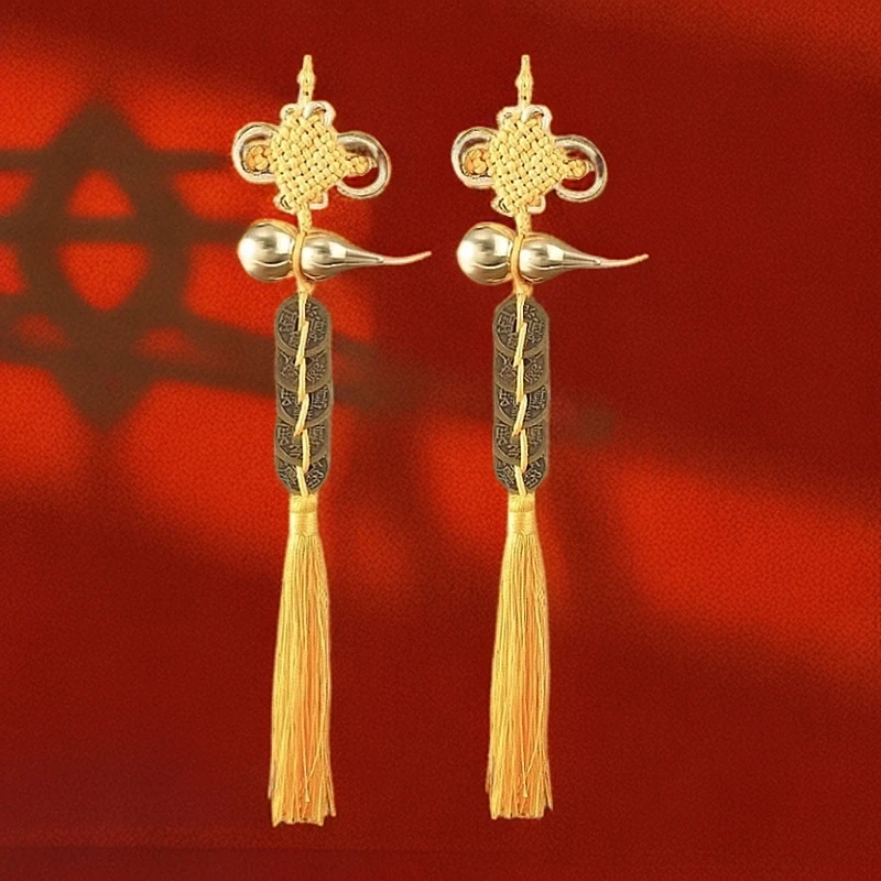 【林老师】纯铜吉祥如意贵人财葫芦五帝钱挂件