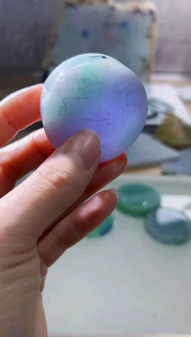 裸石翡翠天然翡翠A货余 南 899