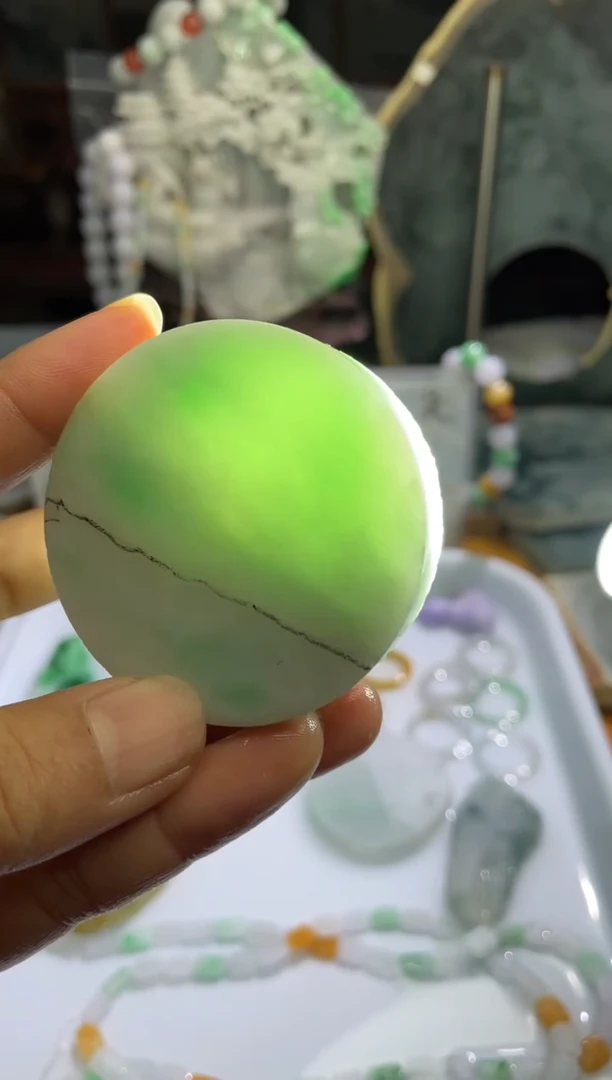 未镶嵌挂件翡翠天然缅甸翡翠A货