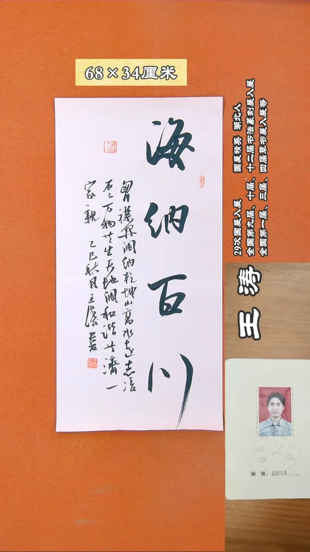 书法65D王涛书法作品