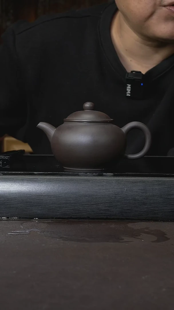 【闪购商品】紫砂茶杯底槽清 容天壶 180cc 018