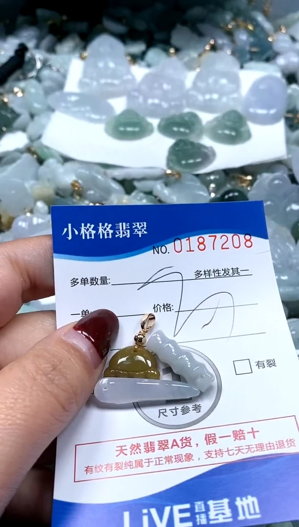 【闪购商品】翡翠颈饰未镶嵌闪购商品0187208