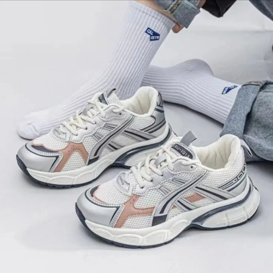 A-1 蓝色时尚休闲女款轻便秋夏季女士四季女式新款运动鞋久站不累