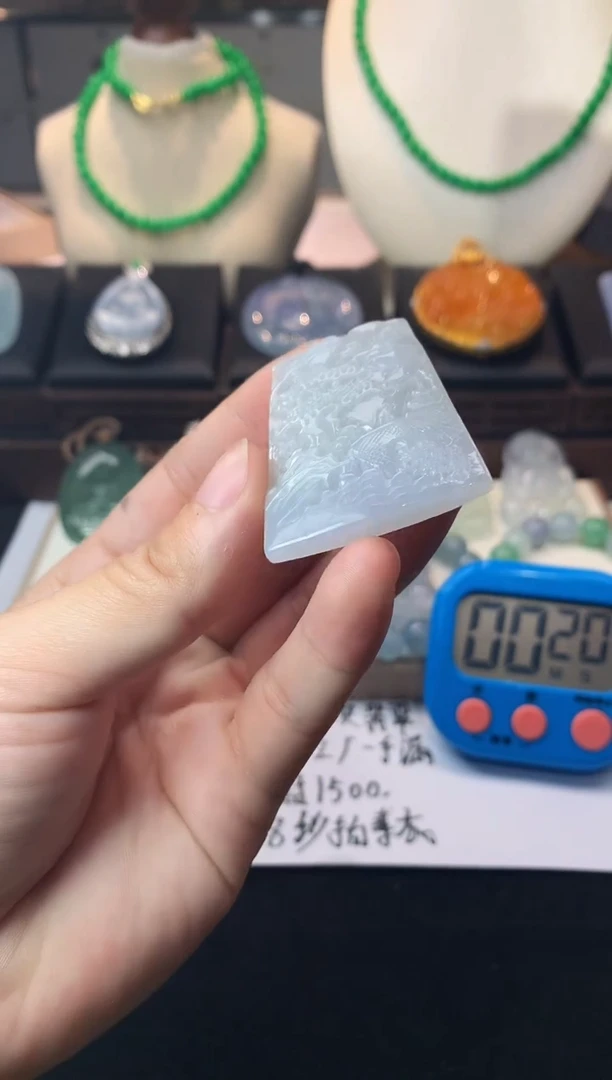 未镶嵌定制翡翠洪***骚毛货不退不换