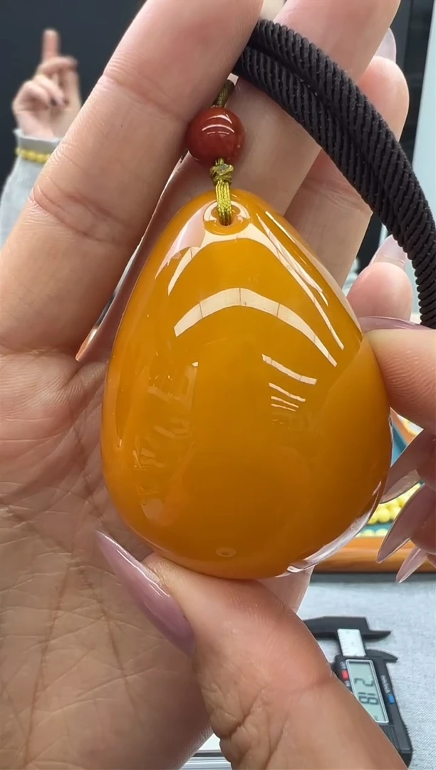 【闪购商品】琥珀颈饰未镶嵌534秒拍号