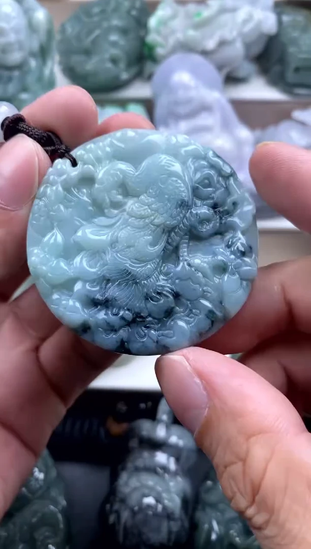 吊坠(不含链)未镶嵌翡翠1