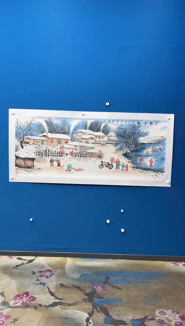 国画张-展览原作雪景/无框/W