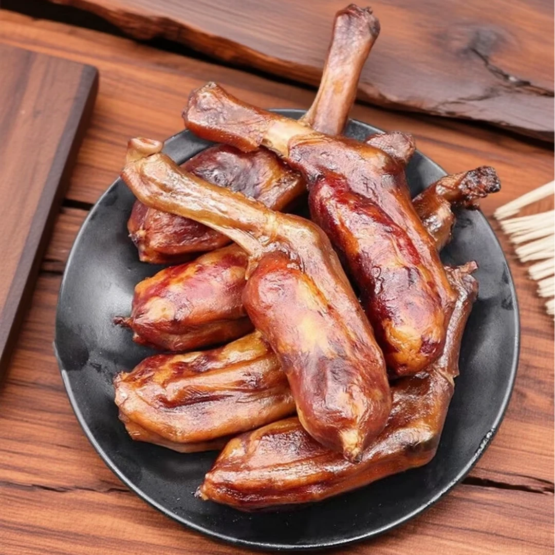 【虎妈家】麻辣鸭脚掌包肉农家烟熏鲜肉