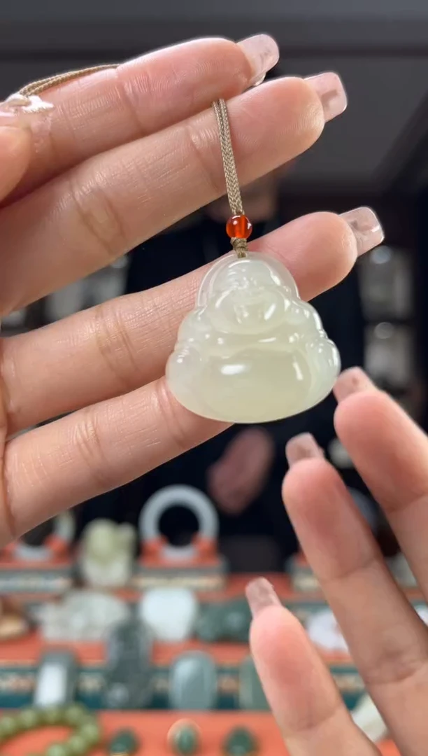 【闪购商品】和田玉颈饰未镶嵌佩佩28mm左右