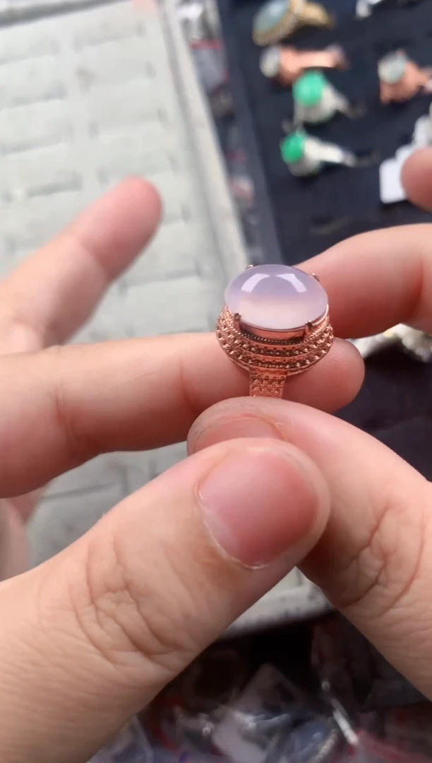 未镶嵌戒指翡翠666     19