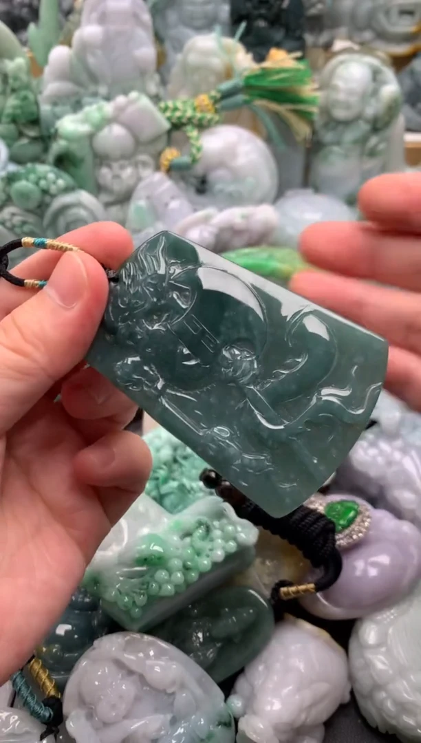 吊坠(不含链)未镶嵌翡翠1