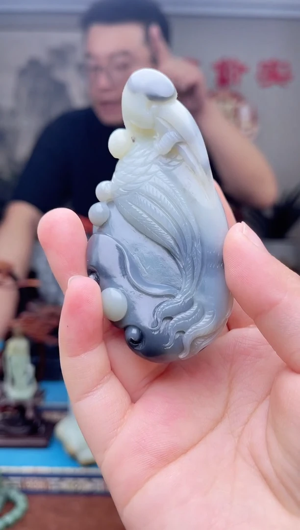 和田玉未镶嵌挂件1