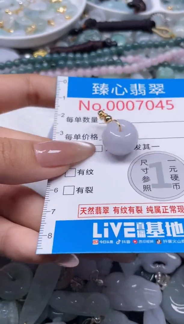 颈饰未镶嵌翡翠7045