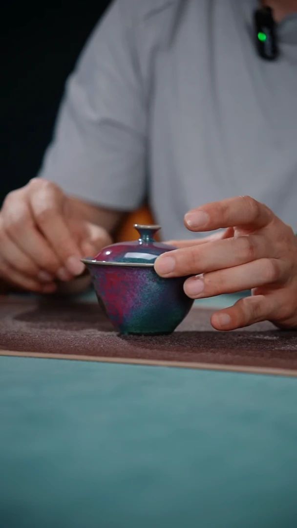 131-1合欢两才（炉钧釉）