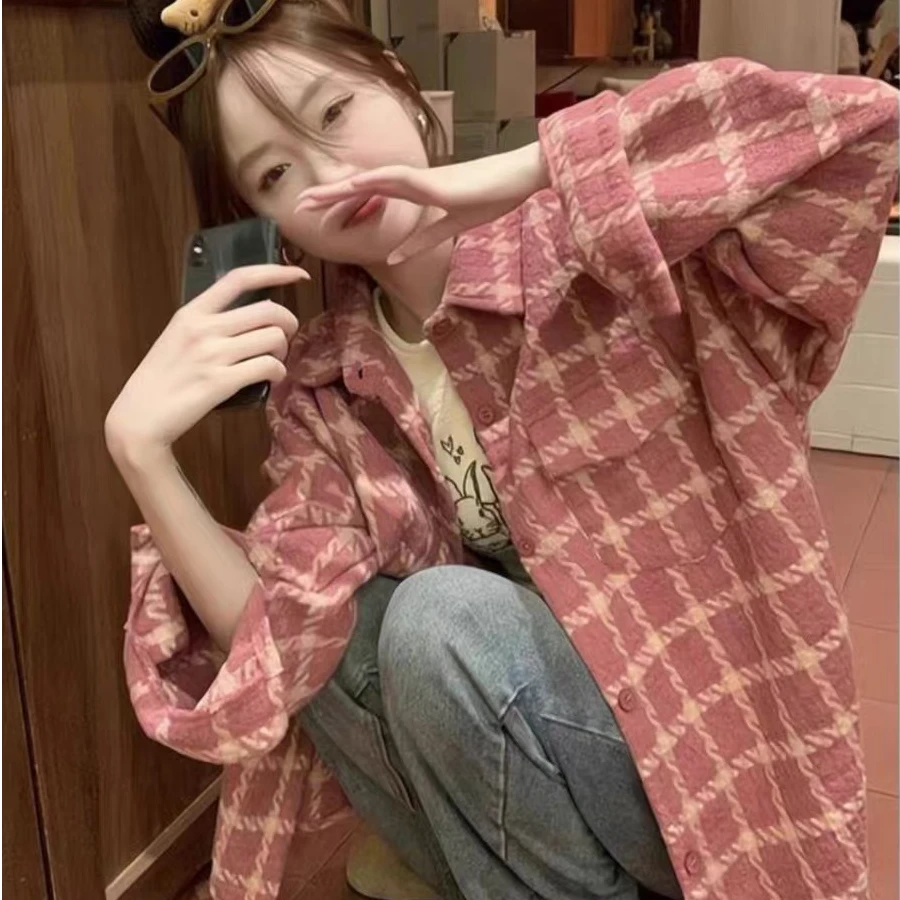 亲子款百搭休闲衬衫509