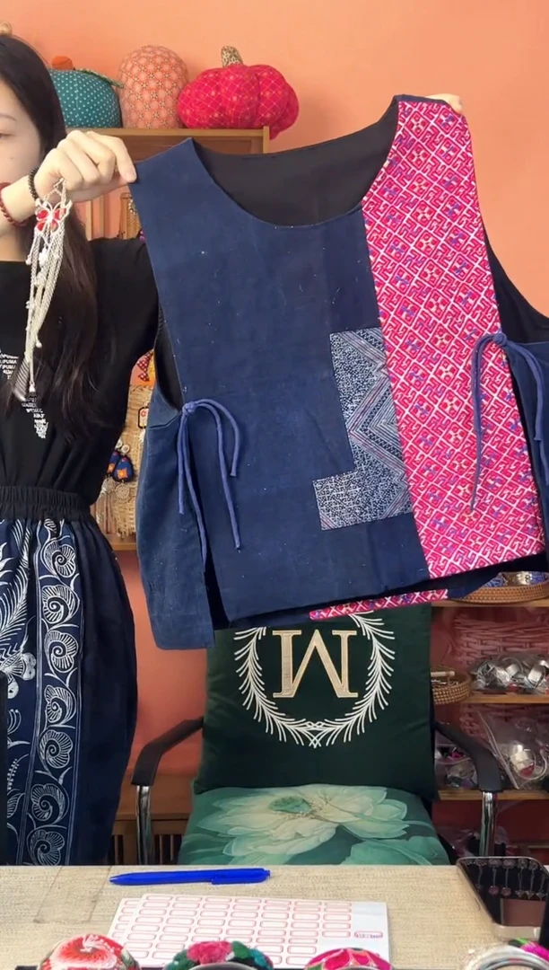 织绣民族风老绣饰品衣服