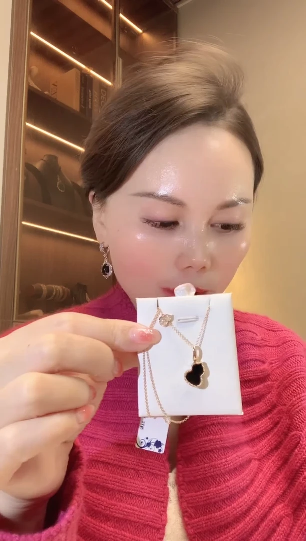 【闪购商品】翡翠项链18K金镶嵌D64  翡翠