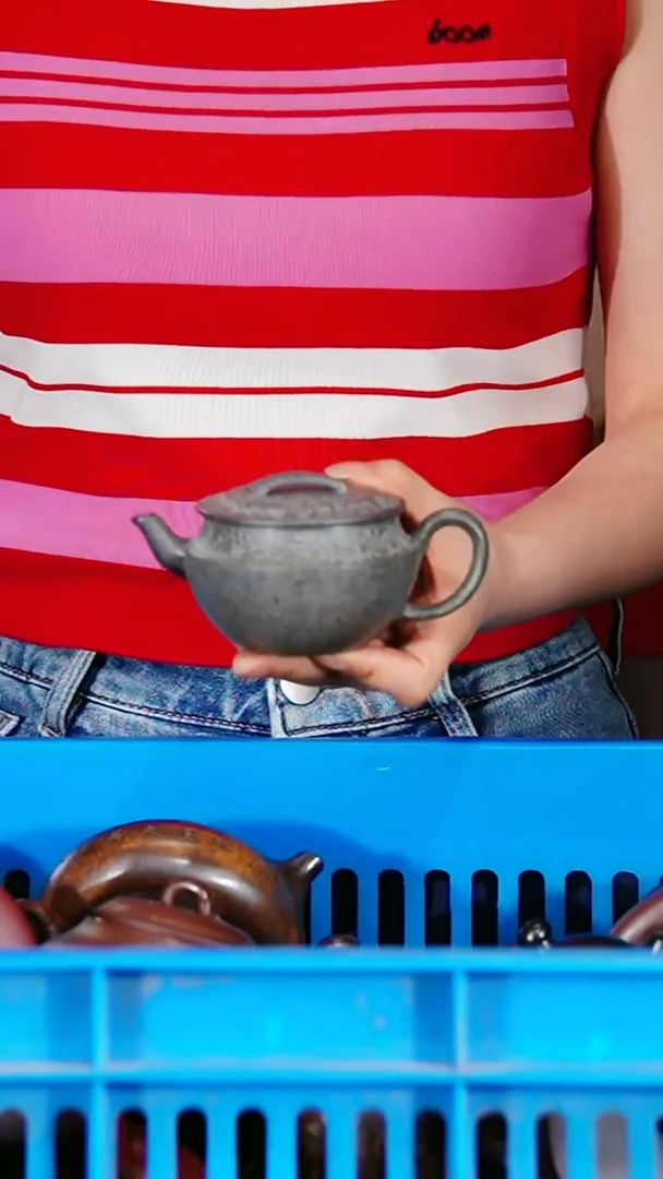 宜兴原矿紫砂壶茶壶120C