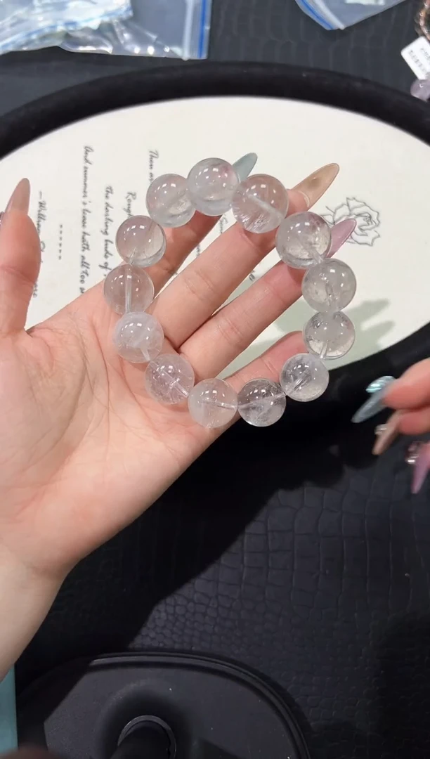 水晶手串未镶嵌66e多样性发其一【1条】默认微瑕