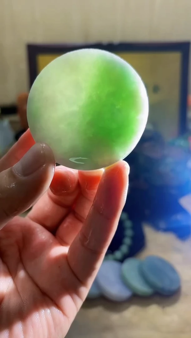 颈饰未镶嵌翡翠A货常星5284