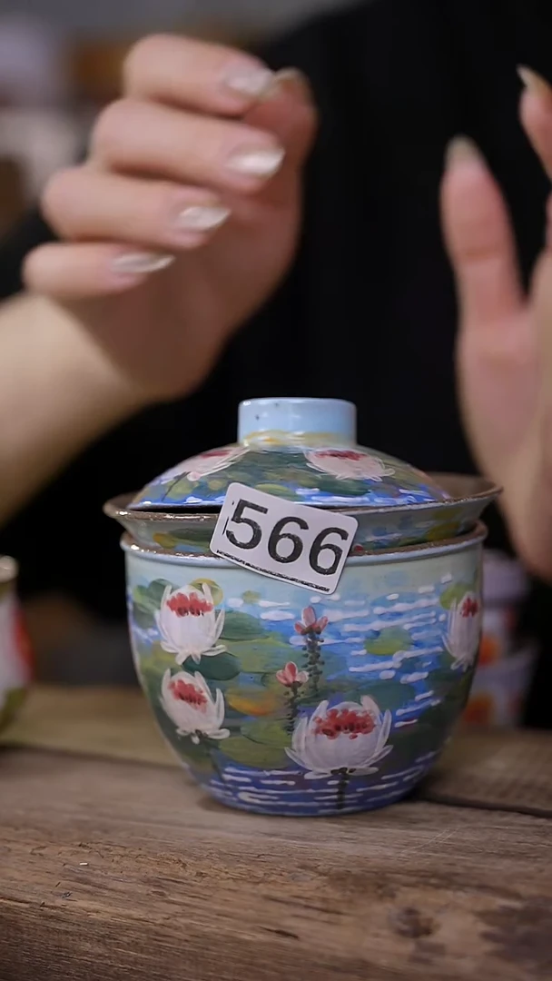 【闪购商品】瓷片油画风·彩绘·设计师石一款