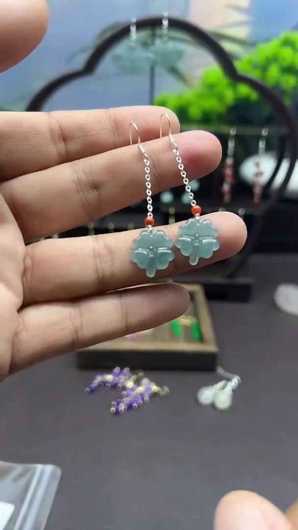 未镶嵌翡翠耳饰303