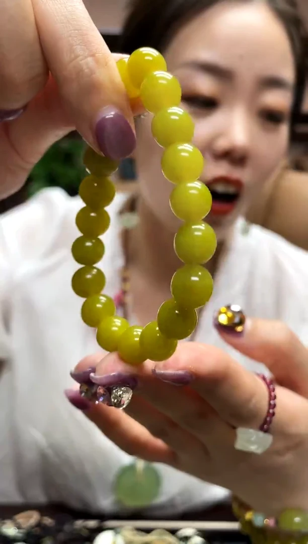 岫玉未镶嵌手串多样性发货其中发一