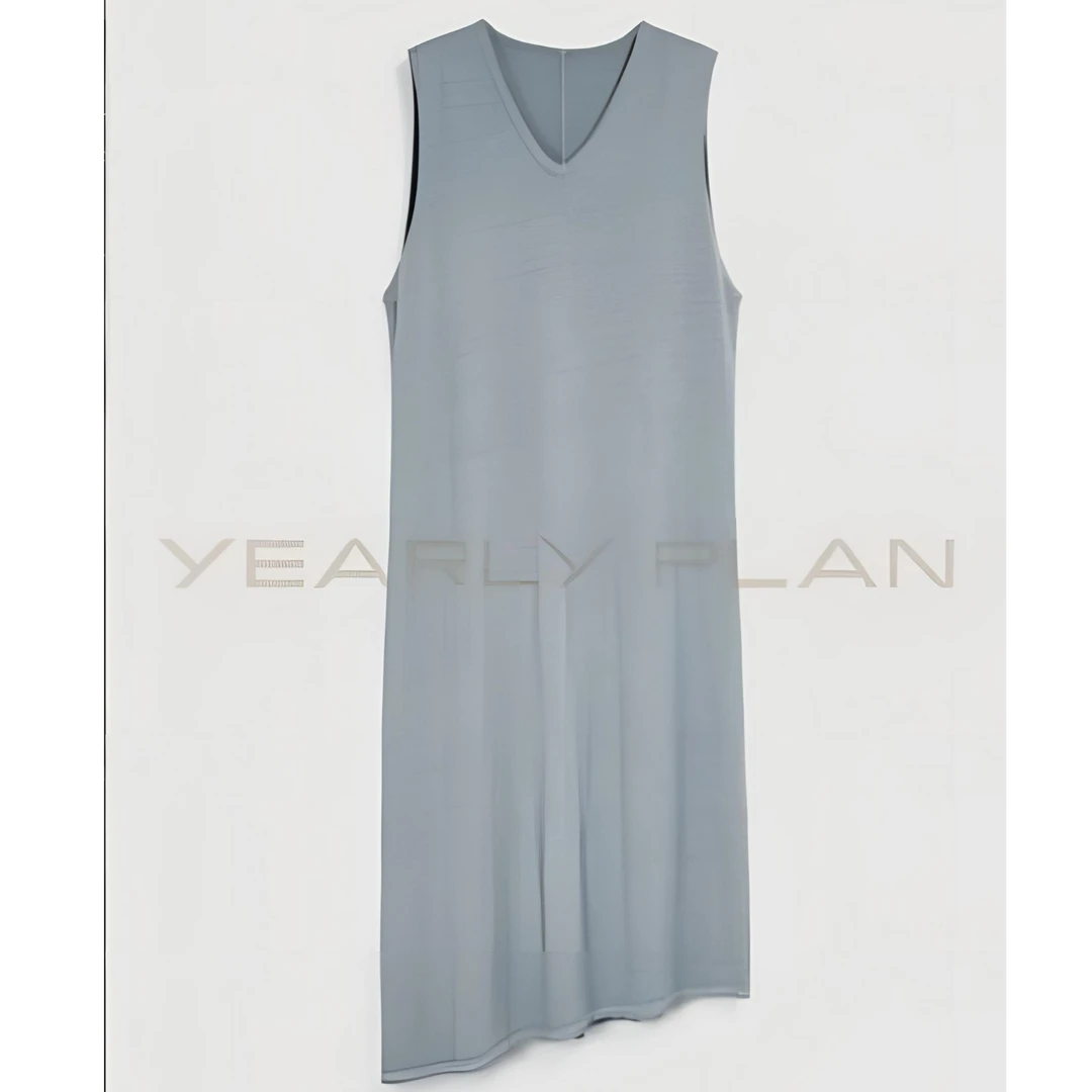 【茉舍】YEARLY PLAN V领针织连衣裙 P5ADRS2806-900