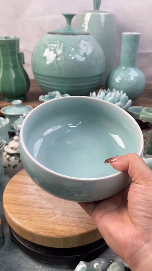 【闪购商品】特价福利 微瑕 慧仙青瓷