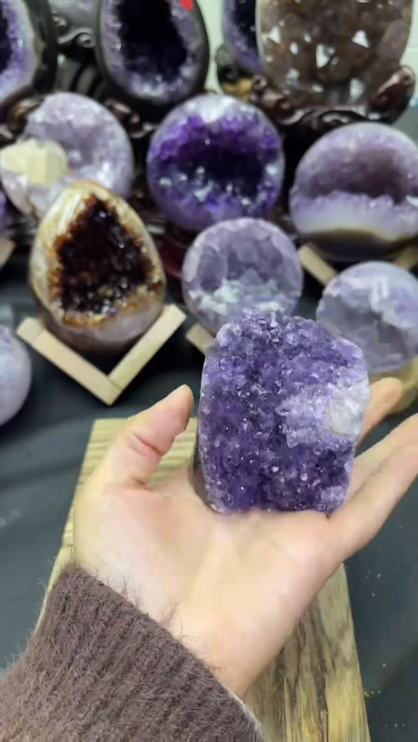 未镶嵌大型摆件（非配饰）紫晶714号摆件